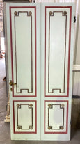 Painted French Door, Original Paint