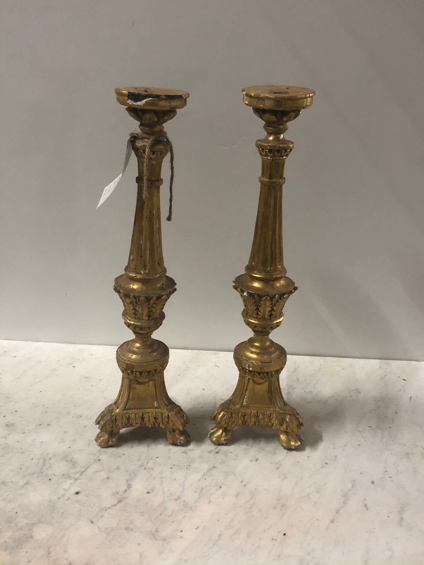 Empire from Lucca Italy - 18th Century Candlesticks