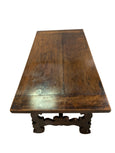19th Century Louis XV Styled Walnut Fratino Table