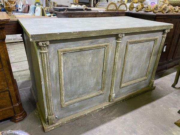 Painted Wood Counter